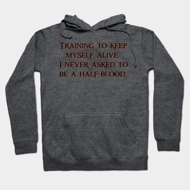 Training to stay alive Hoodie by LetsGetGEEKY